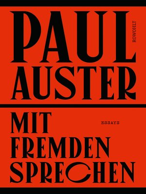 cover image of Mit Fremden sprechen